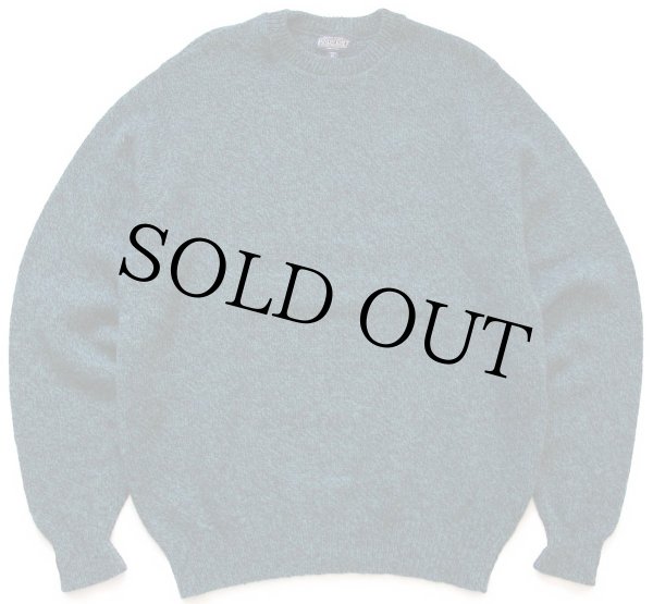 90s USA製 LANDS'ENDランズエンド 無地 ウールニット セーター