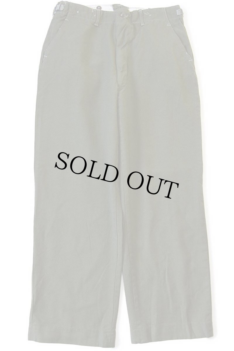 画像2: 50s 米軍 U.S.ARMY M-51 ウールパンツ オリーブグリーン R-M (2)