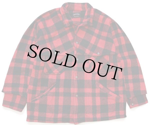 60s カナダ製 PIONEER バッファローチェック マッキーノ ウール