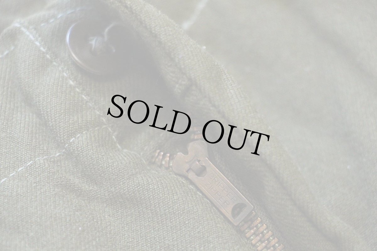 画像9: 50s 米軍 U.S.ARMY M-51 ウールパンツ オリーブグリーン R-M (9)