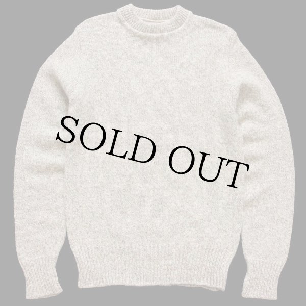 80s USA製 L.L.Bean 無地 ウールニット セーター グレーブラウン