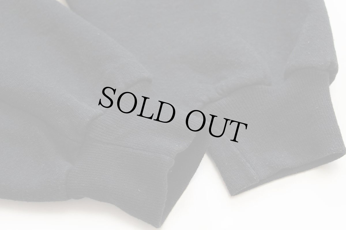 画像6: 90s USA製 RUSSELLラッセル NHL NEW JERSEY DEVILS 前V スウェット 黒 L (6)