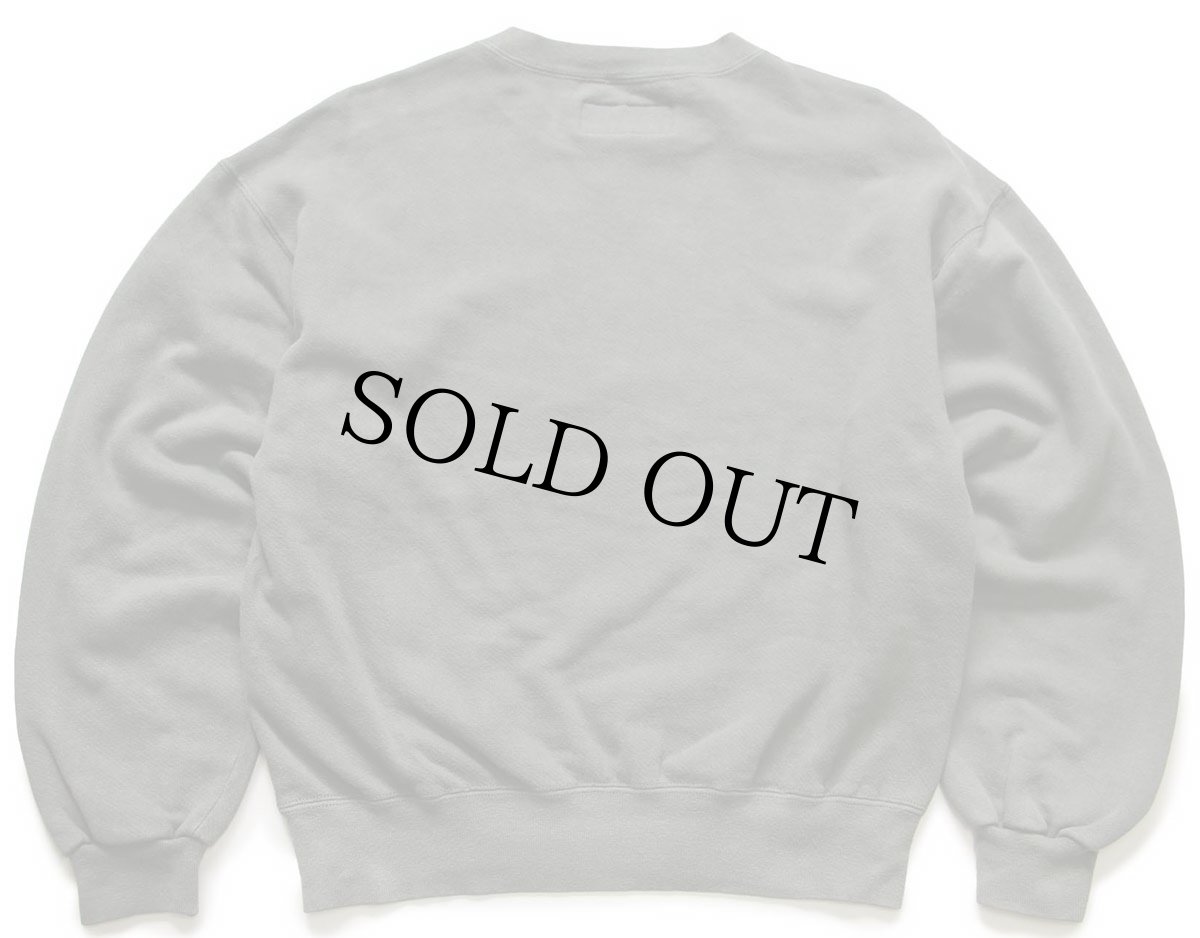 画像2: 90s USA製 RUSSELLラッセル 無地 前V スウェット 薄緑 M★ブランク (2)