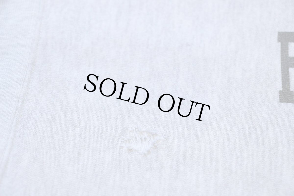 画像8: 90s USA製 DAVIDSON FIELD HOCKEY 両面プリント リバースウィーブ スウェット 杢グレー L (8)