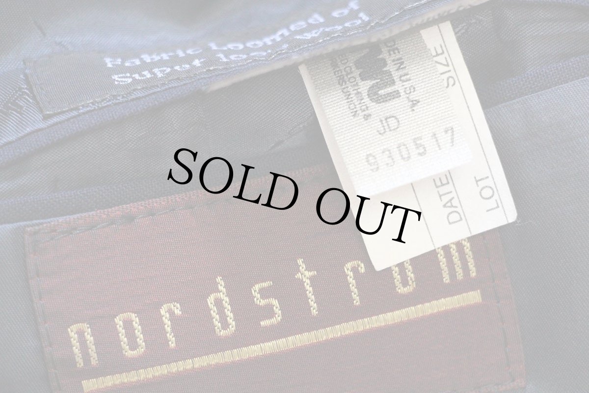 画像5: 80s USA製 Burberrysバーバリー PRORSUM nordstrom 2つボタン ウール テーラードジャケット 紺ブレ★ブレザー (5)