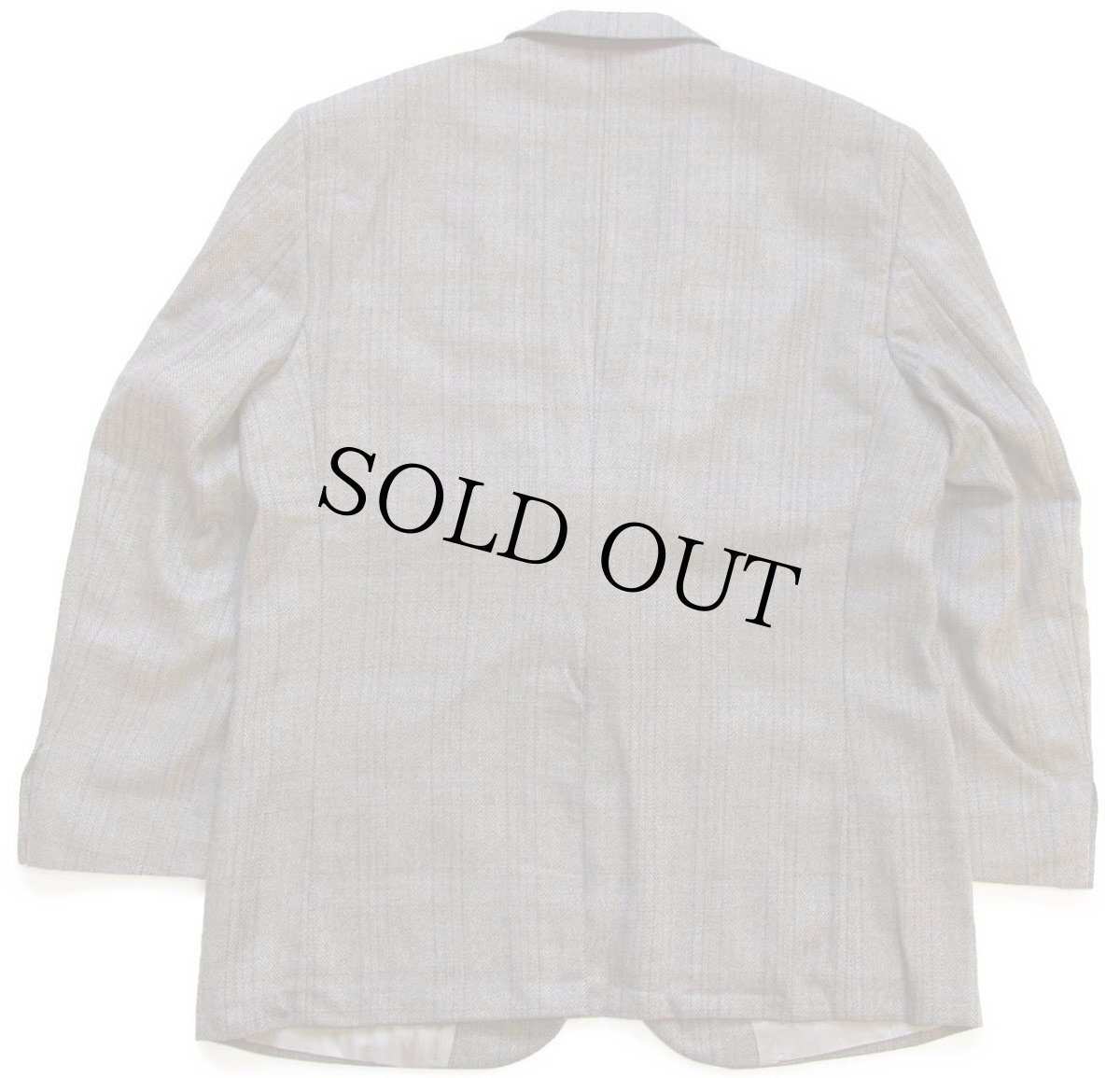 画像2: 80s USA製 Burberrys PRORSUM バーバリー SAKS FIFTH AVENUE 2つボタン ヘリンボーン ツイード ウール テーラードジャケット★ブレザー (2)