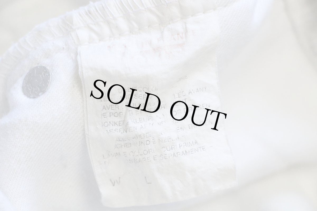 画像6: 90s フランス製 Levi'sリーバイス コーデュロイパンツ オフホワイト w31★ユーロ (6)