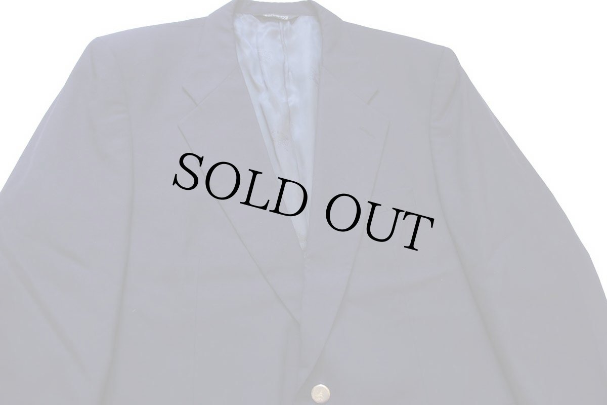 画像3: 80s USA製 Burberrysバーバリー PRORSUM nordstrom 2つボタン ウール テーラードジャケット 紺ブレ★ブレザー (3)