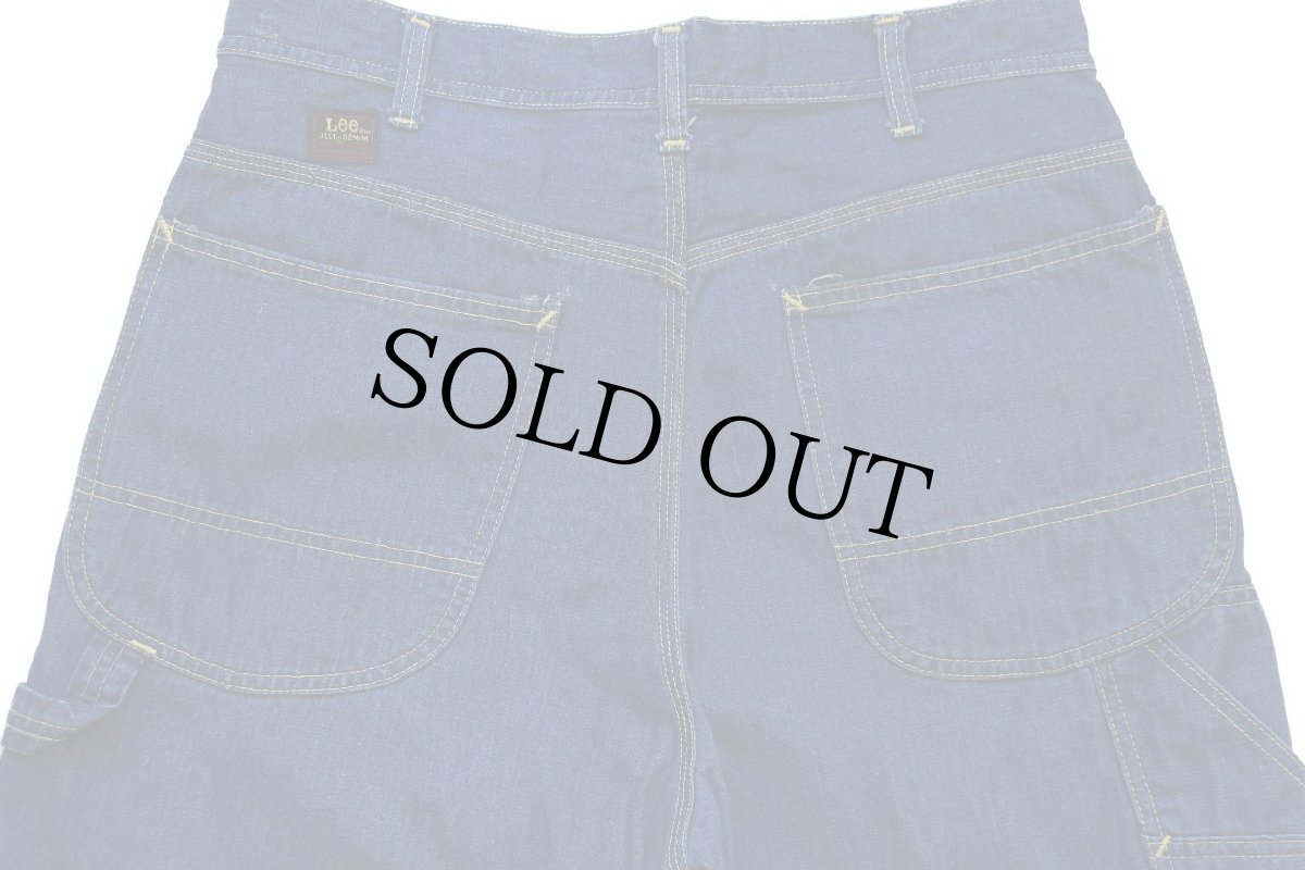 画像5: 60s USA製 Leeリー 191Z JELT DENIMジェルトデニム ペインターパンツ w34 (5)