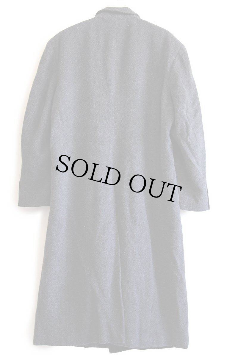 画像3: 90s RALPH ラルフローレン ウール カシミヤ チェスターコート チャコールグレー R44 (3)