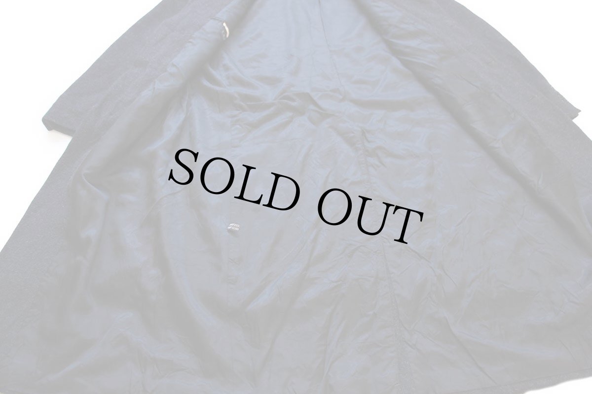 画像6: 90s RALPH ラルフローレン ウール カシミヤ チェスターコート チャコールグレー R44 (6)