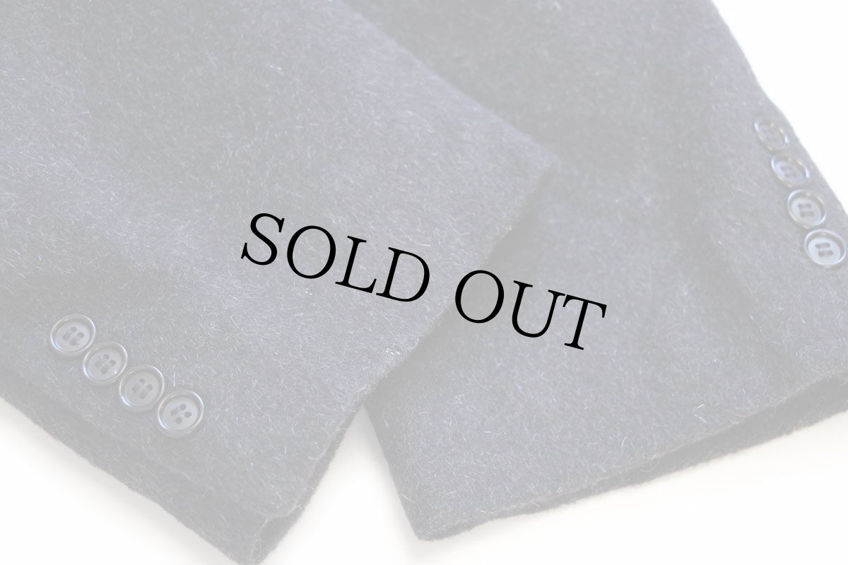 画像7: 90s RALPH ラルフローレン ウール カシミヤ チェスターコート チャコールグレー R44 (7)