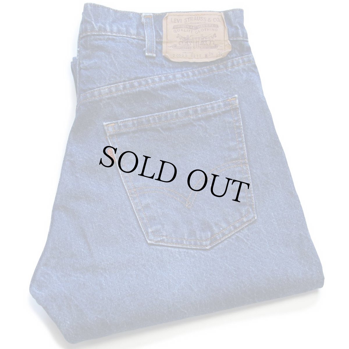 画像1: 80s USA製 Levi'sリーバイス 505 デニムパンツ w34★142 (1)