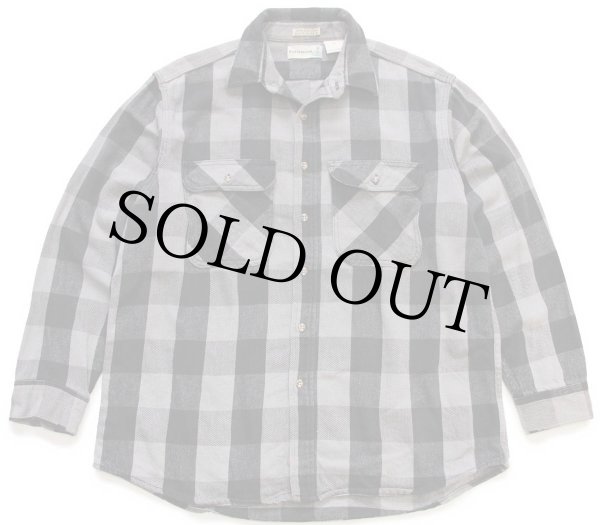 カンタータバッファローチェックシャツ サイズ48 HV-00A[50s BUFFALO