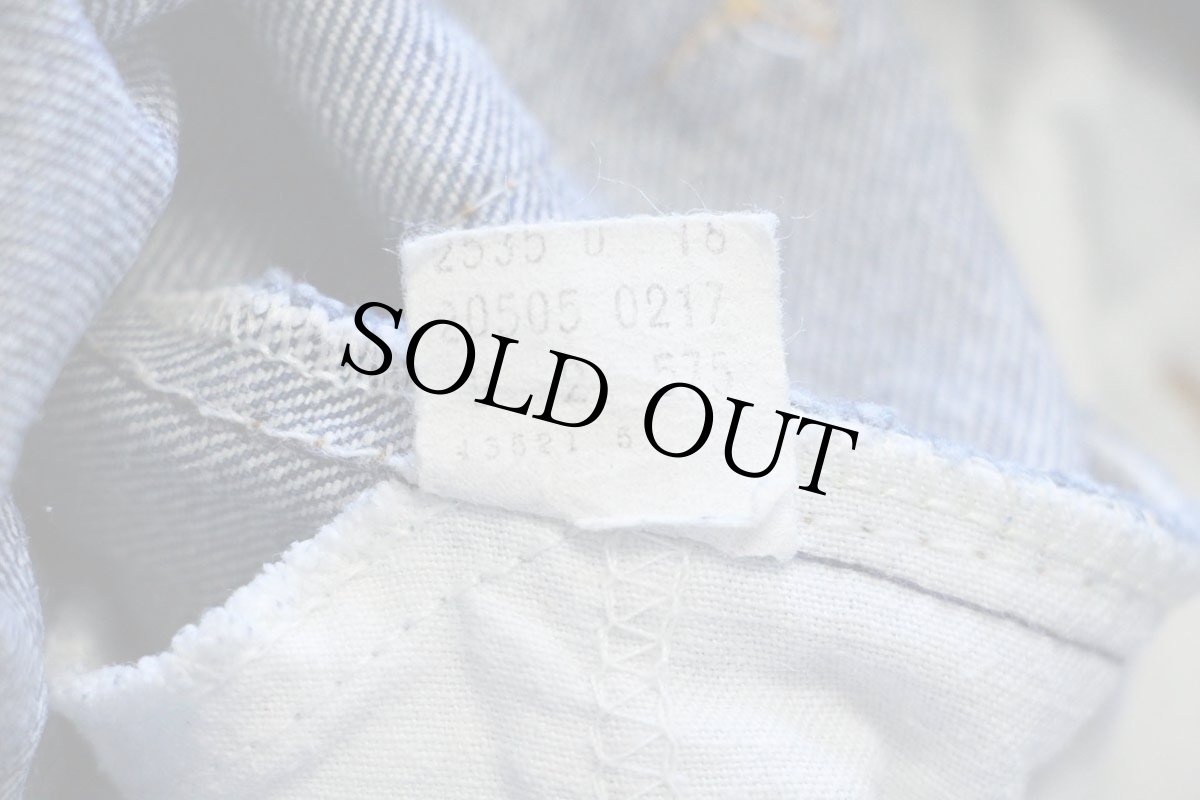 画像8: 80s USA製 Levi'sリーバイス 505 デニムパンツ w34★142 (8)