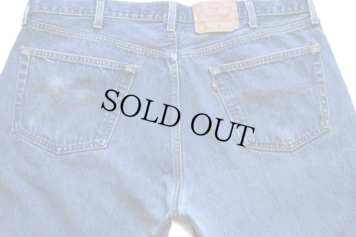 画像5: 90s USA製 Levi'sリーバイス 501 デニムパンツ w42 L34★139 (5)