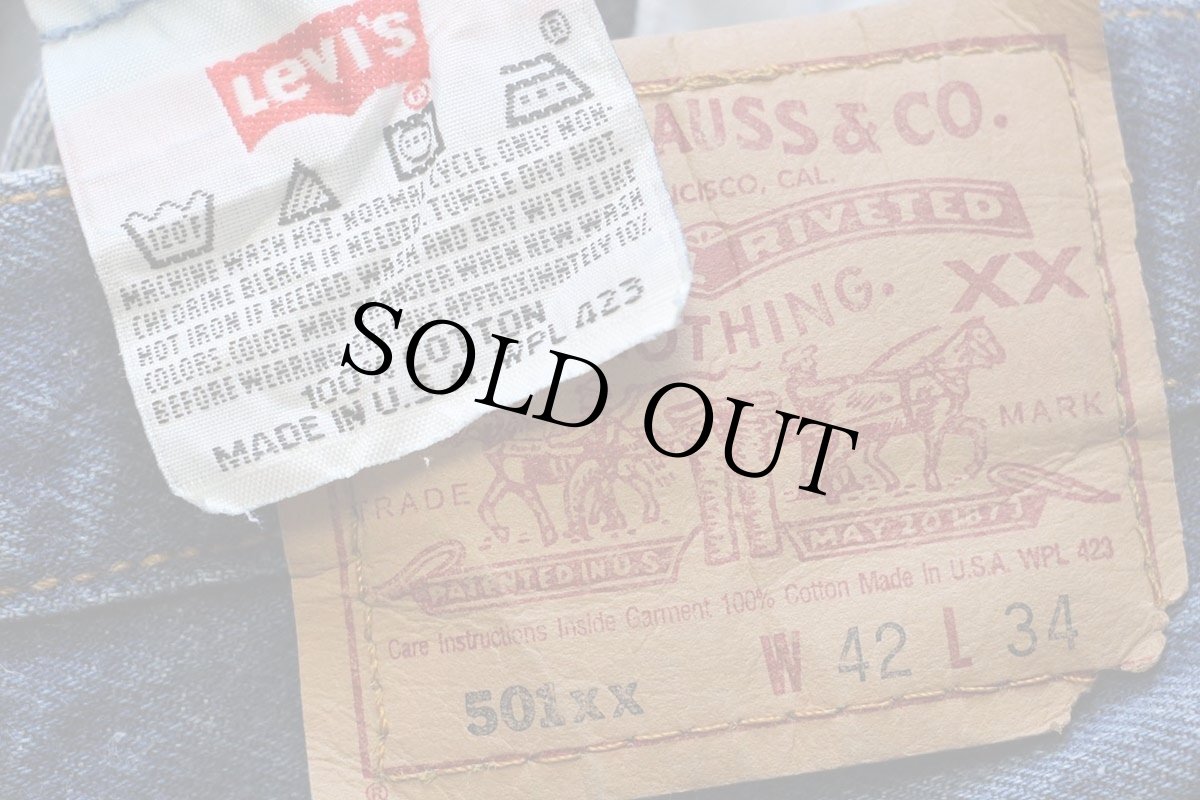 画像6: 90s USA製 Levi'sリーバイス 501 デニムパンツ w42 L34★139 (6)