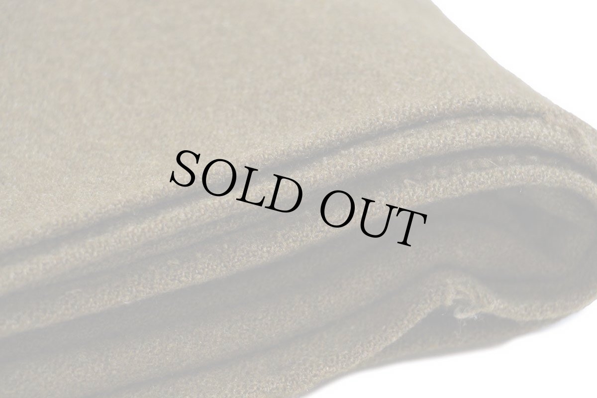 画像7: 40s 米軍 U.S.ARMY パッチワーク リペア ウール ブランケット オリーブドラブ (7)