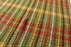 画像5: 60s AMANA 織り柄 ウール ブランケット (5)