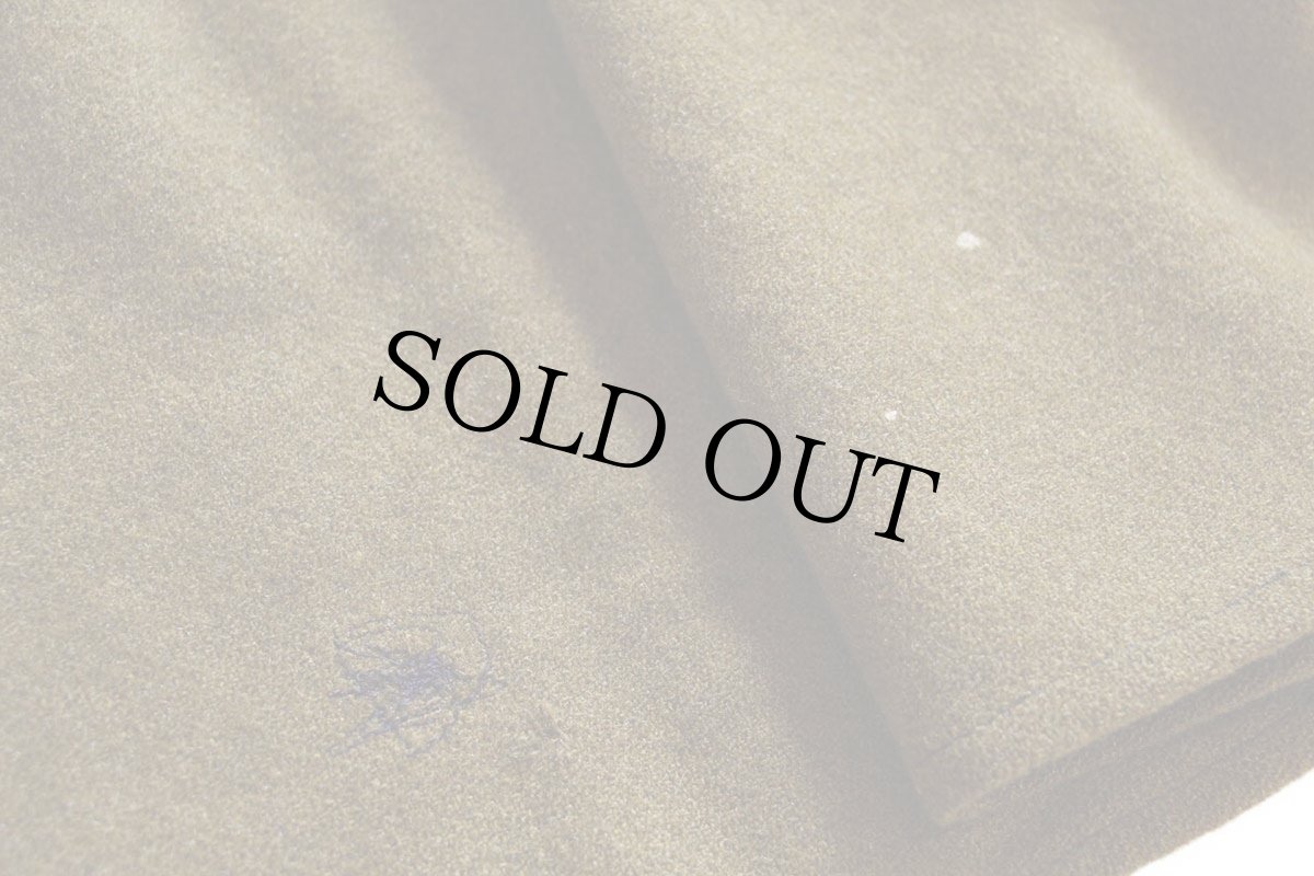 画像6: 40s 米軍 U.S.ARMY パッチワーク リペア ウール ブランケット オリーブドラブ (6)