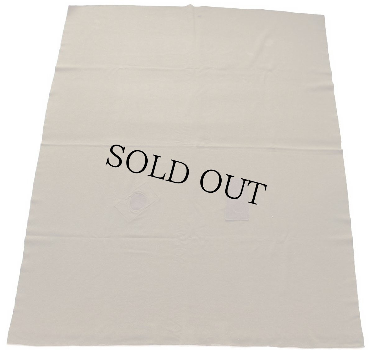 画像2: 40s 米軍 U.S.ARMY パッチワーク リペア ウール ブランケット オリーブドラブ (2)