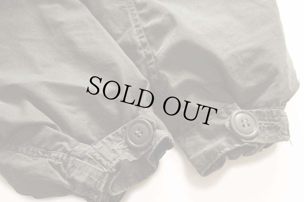 画像9: 70s 米軍 U.S.ARMY キルティングライナー&フード付き M-65パーカー★ALPHAアルファ モッズコート フィッシュテール フルセット (9)