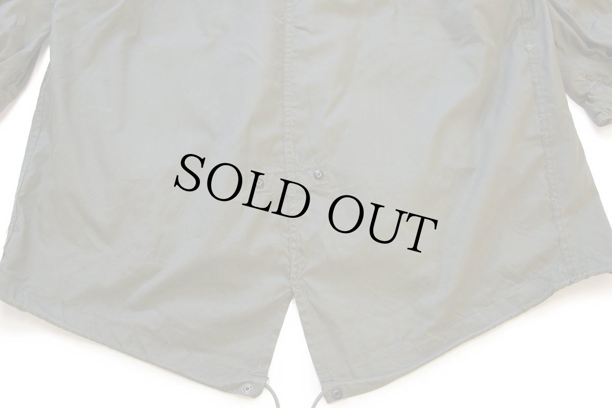 画像8: 70s 米軍 U.S.ARMY キルティングライナー&フード付き M-65 パーカー S-R★モッズコート フィッシュテール フルセット (8)