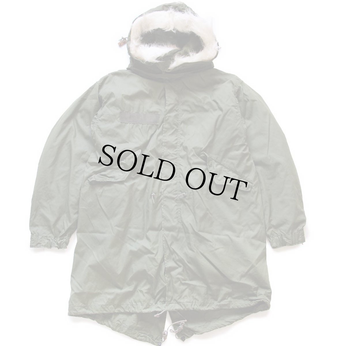 画像1: 80s 米軍 U.S.ARMY M-65 パーカー キルティングライナー&フード付き S★B モッズコート フィッシュテール フルセット (1)