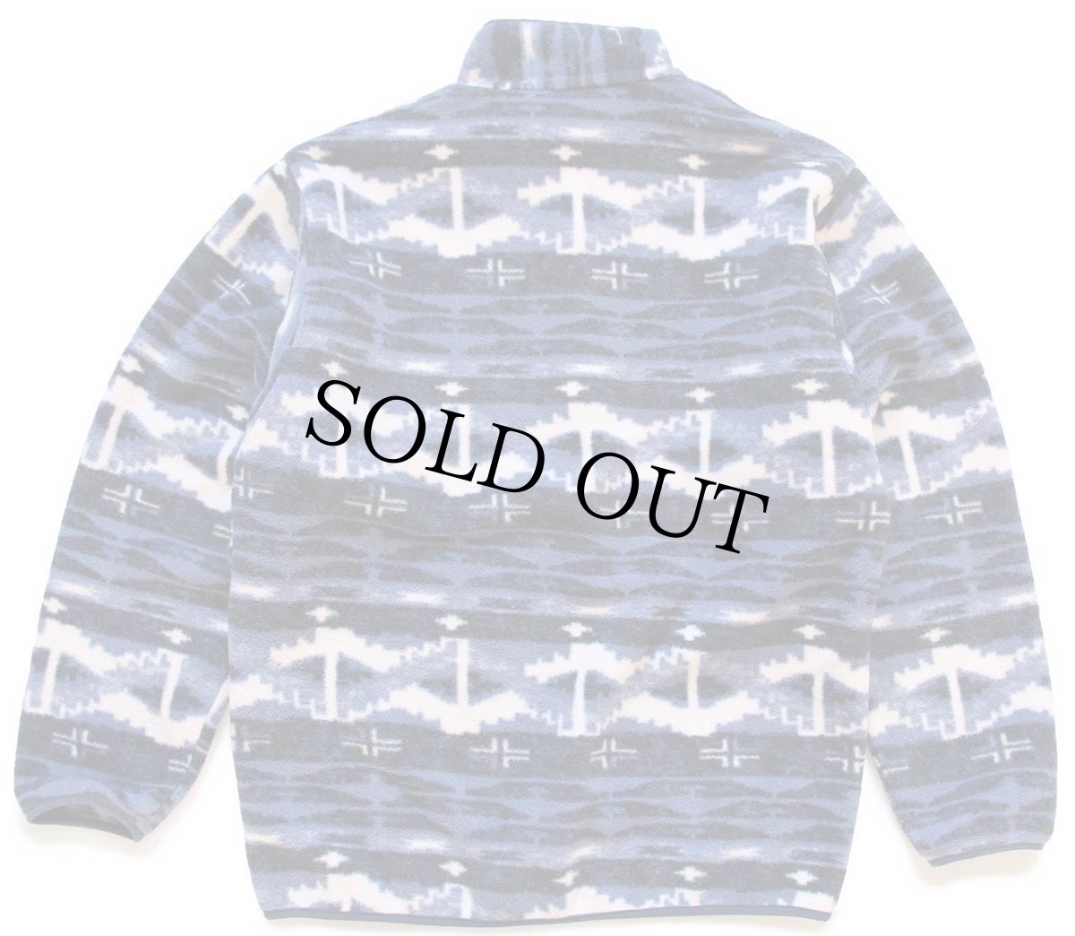 画像2: patagoniaパタゴニア 総柄 シンチラ フリース スナップT SKSB S (2)