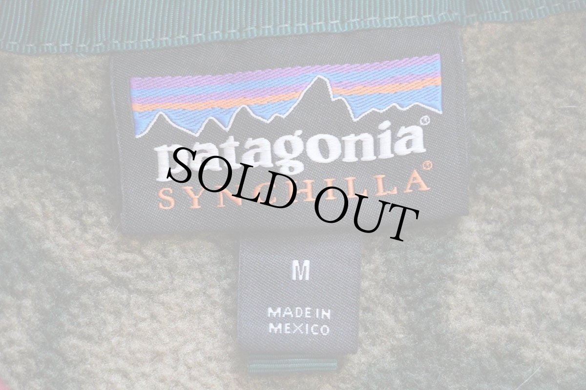 画像4: patagoniaパタゴニア フラワー 総柄 シンチラ フリース スナップT BLFT W-M (4)