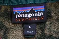 画像4: patagoniaパタゴニア フラワー 総柄 シンチラ フリース スナップT BLFT W-M (4)