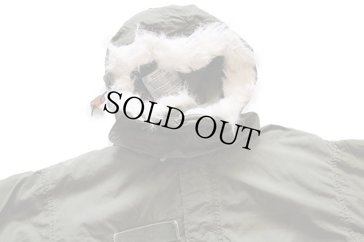 画像3: 70s 米軍 U.S.ARMY キルティングライナー&フード付き M-65パーカー★ALPHAアルファ モッズコート フィッシュテール フルセット (3)