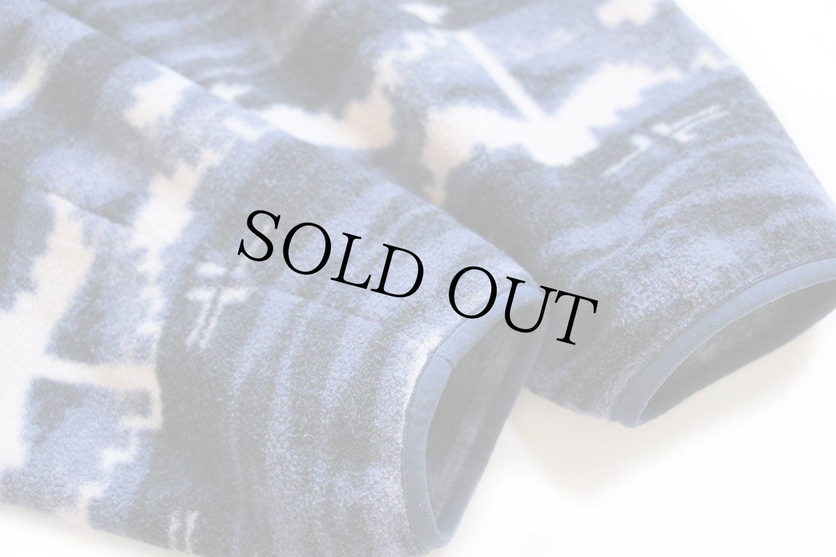 画像6: patagoniaパタゴニア 総柄 シンチラ フリース スナップT SKSB S (6)