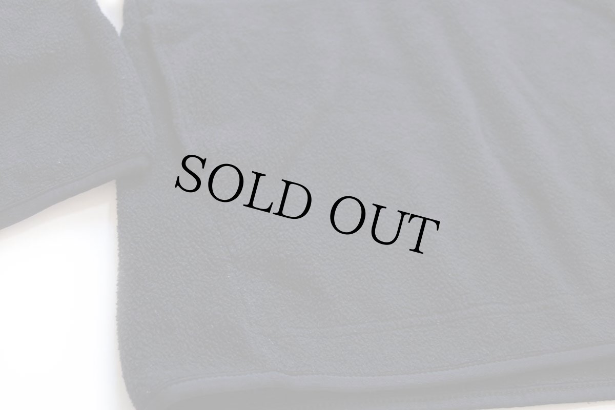 画像5: 00s patagoniaパタゴニア Full Throttle ロゴ刺繍 マースピアル ハーフジップ シンチラ フリース 黒 M (5)