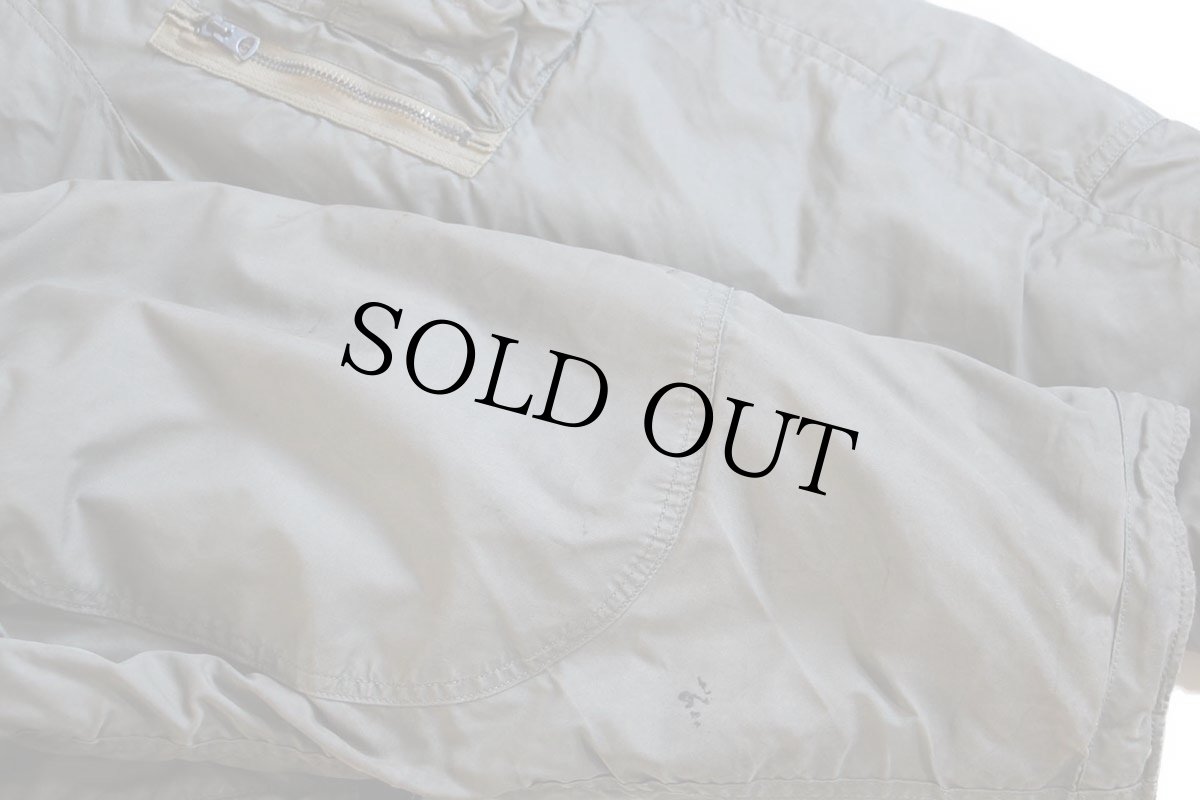 画像9: 60s 米軍 USAF N-3B リアルファー フライトジャケット セージグリーン L (9)