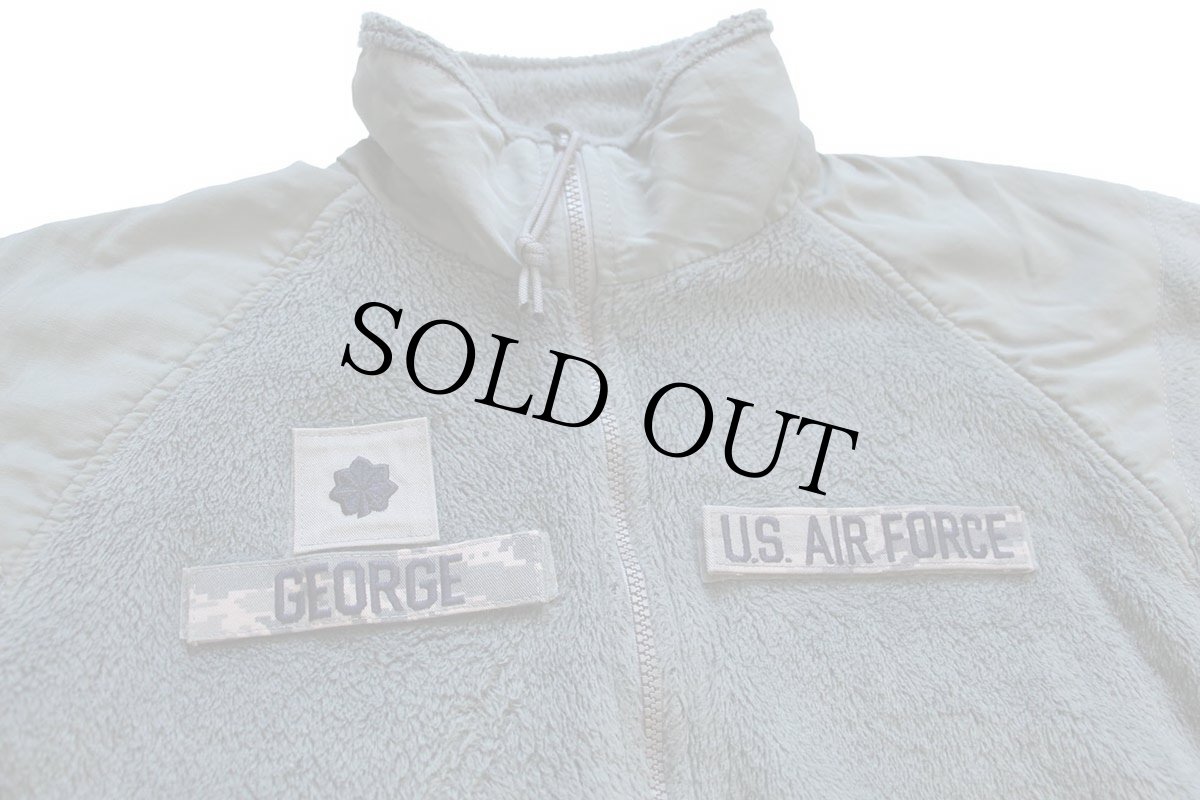 画像3: 10 米軍 U.S.AIR FORCE パッチ付き ECWCS GEN3 LEVEL3 フリースジャケット フォリアージグリーン M-R (3)