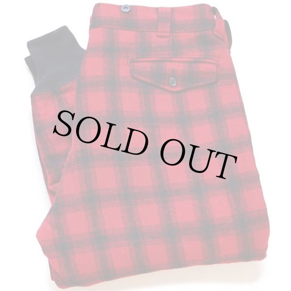 70年代 Woolrich ウールリッチ ウール チェックパンツ ハンティング 70s USA製 Woolrichウールリッチ チェック キルティングライナー