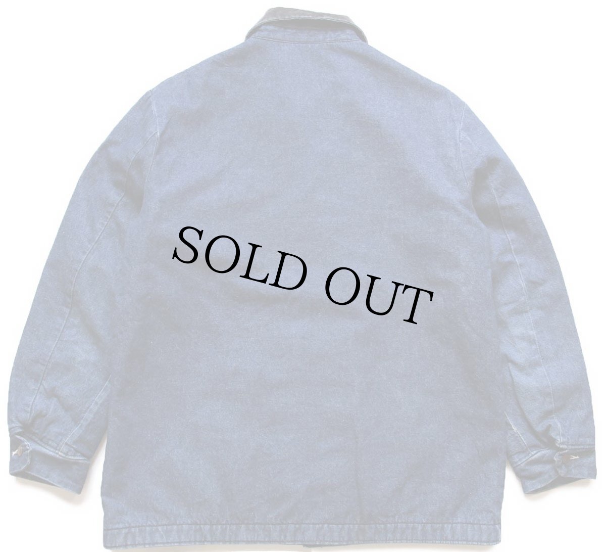 画像2: 80s USA製 BIG BEN ブランケットライナー デニム チョアコート カバーオール 42R★Wranglerラングラー (2)