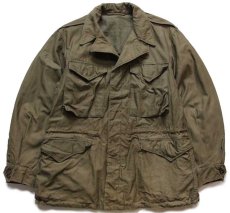 画像1: 40s 米軍 U.S.ARMY M-43 フィールドジャケット オリーブドラブ 38R (1)