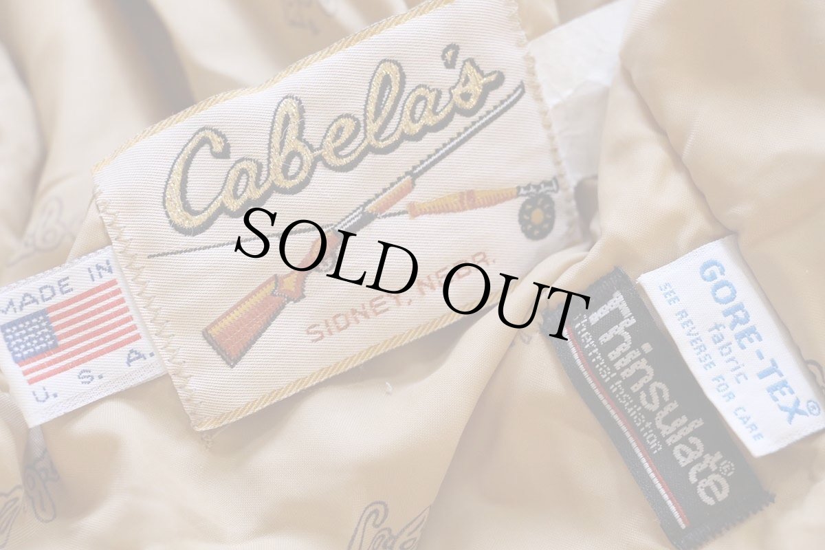 画像4: 80s USA製 Cabela'sカベラス ダックハンターカモ Thinsulate中綿入り GORE-TEXゴアテックス ナイロン マウンテンパーカー (4)