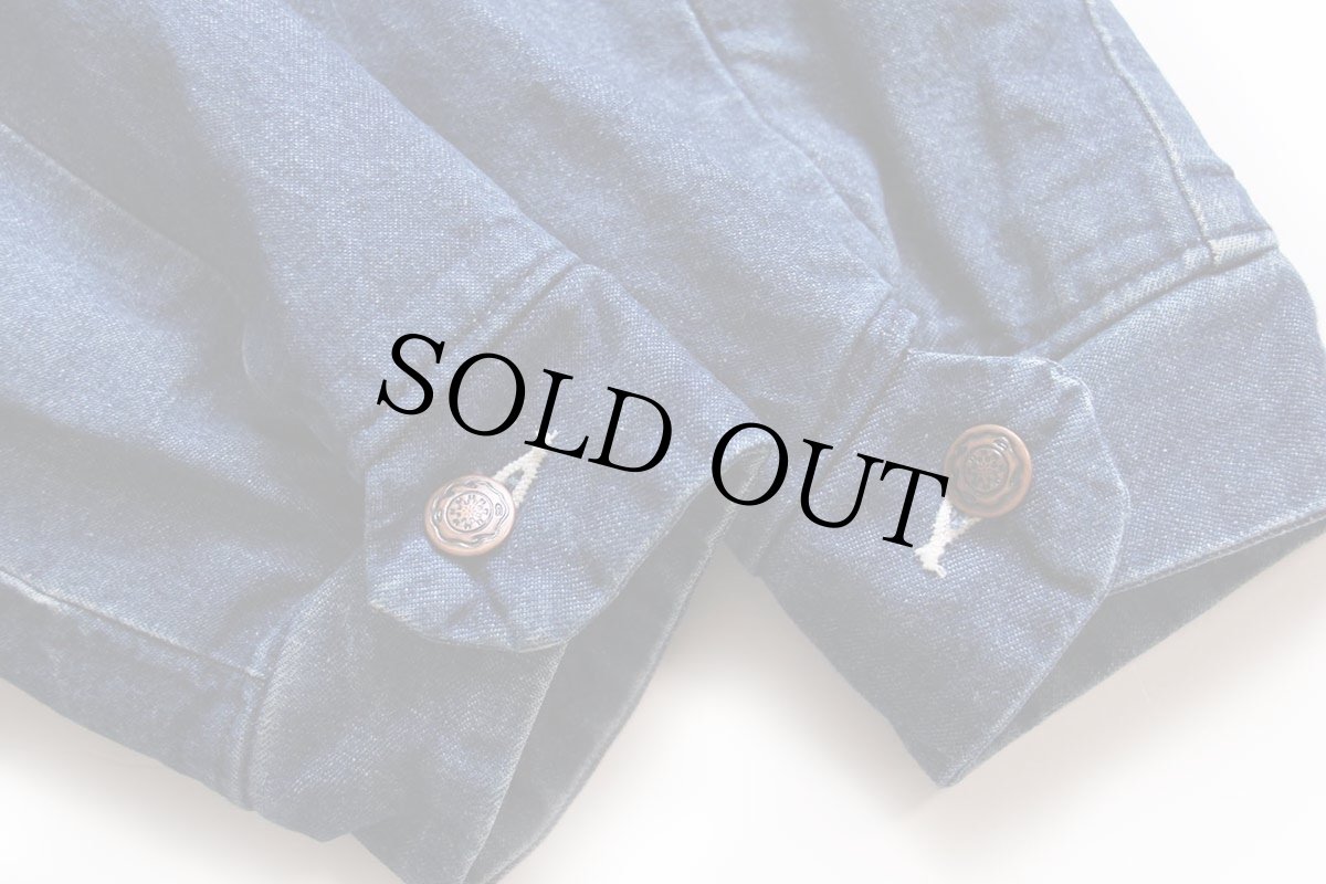 画像6: 80s USA製 BIG BEN ブランケットライナー デニム チョアコート カバーオール 42R★Wranglerラングラー (6)