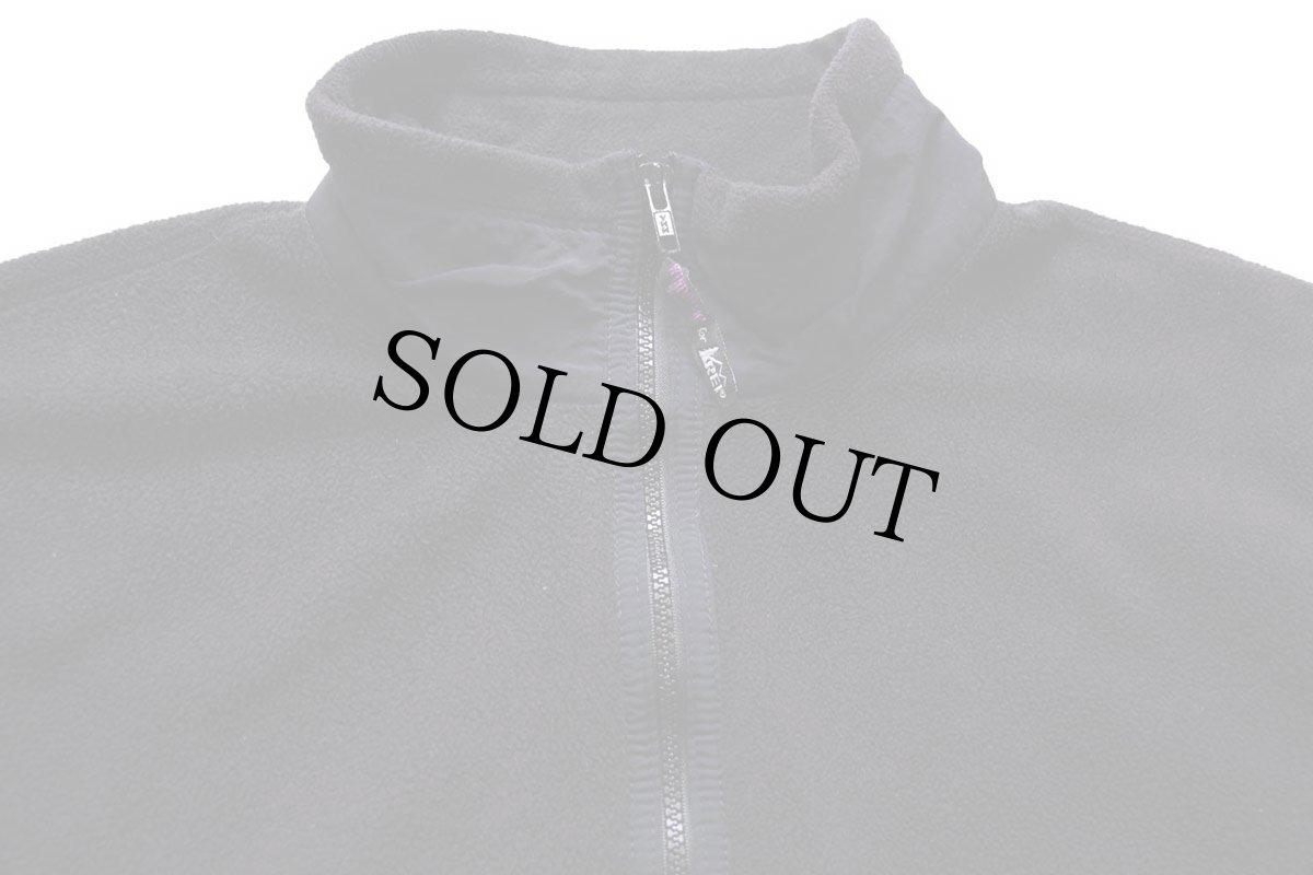 画像3: 90s USA製 REI POLARTEC フリースジャケット 黒 L (3)