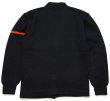 50s Kandel ウールニット レタードカーディガン 黒 - Sixpacjoe Web Shop