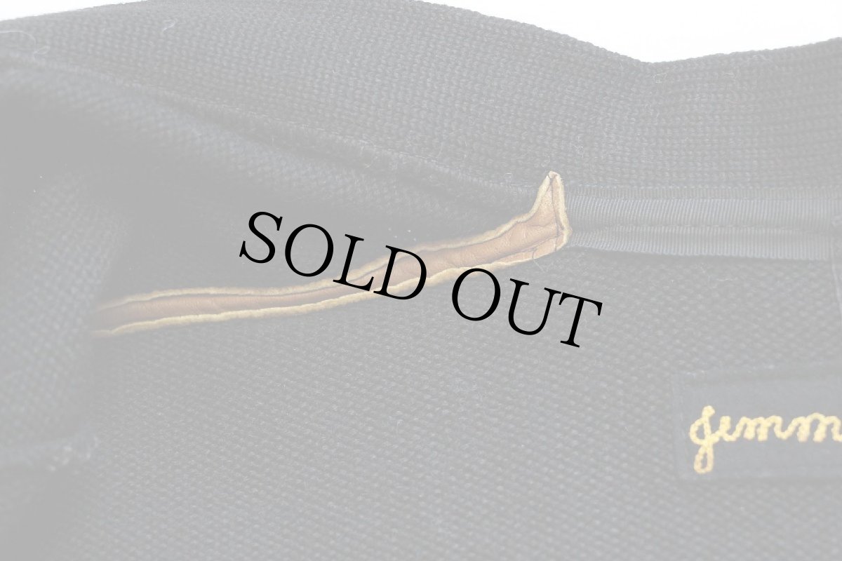 画像6: 50s Kandel ウールニット レタードカーディガン 黒 (6)