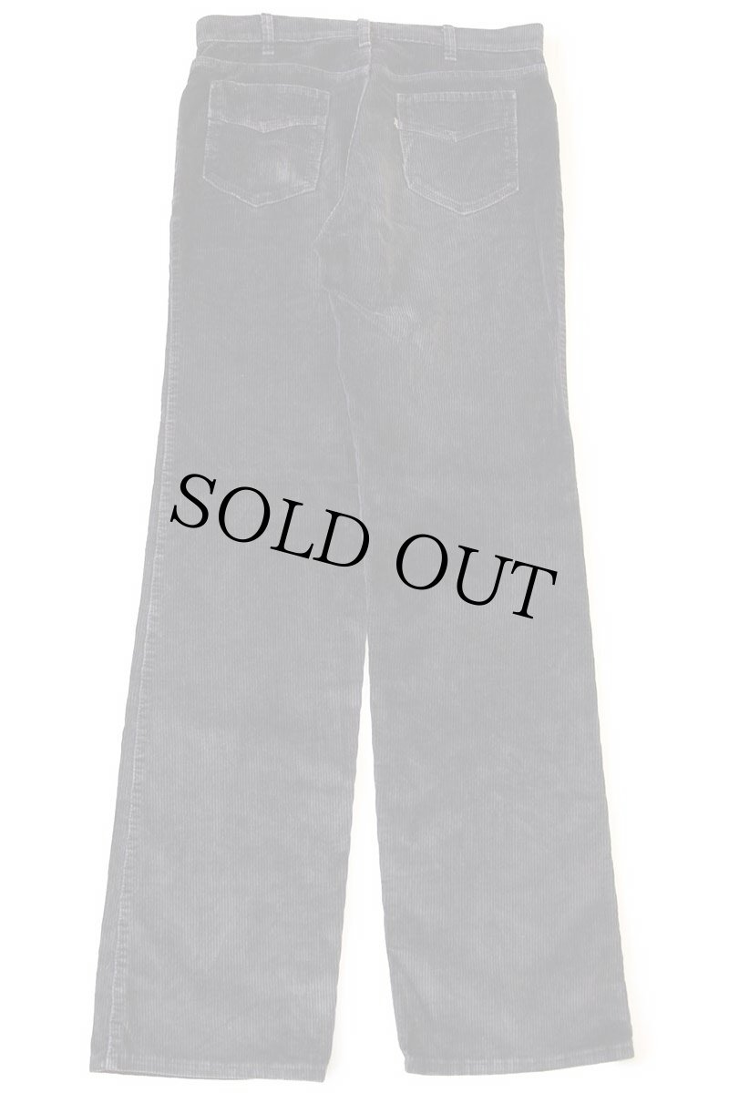 画像3: 80s Levi'sリーバイス 22135 コーデュロイパンツ 黒 W34 L36 (3)