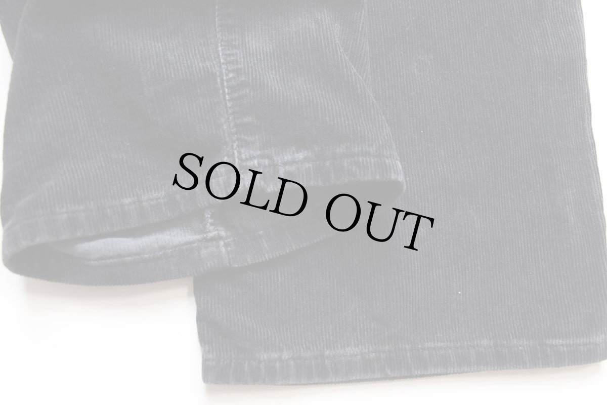 画像7: 00s トルコ製 Levi'sリーバイス 751 コーデュロイパンツ 黒 W36 L34★ユーロ (7)
