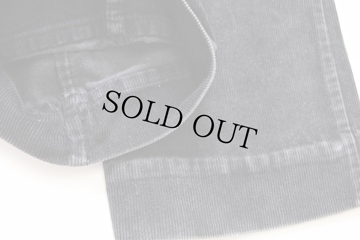 画像9: 90s ベルギー製 Levi'sリーバイス フレア コーデュロイパンツ 黒 W33★ユーロ (9)