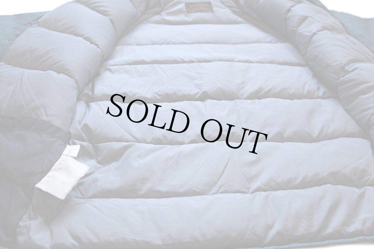 画像6: 80s EddieBauerエディーバウアー フード付き GORE-TEXゴアテックス ナイロン ダウンジャケット 青緑★パーカー (6)