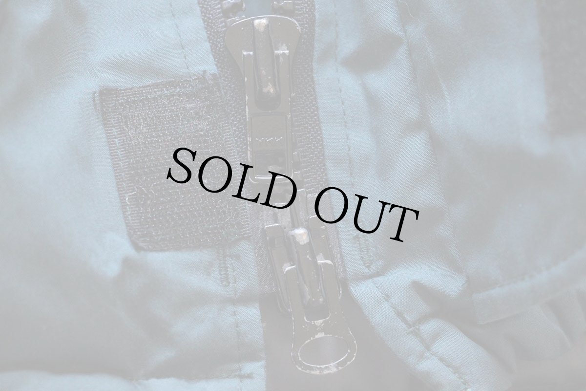 画像7: 80s EddieBauerエディーバウアー フード付き GORE-TEXゴアテックス ナイロン ダウンジャケット 青緑★パーカー (7)