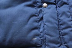 画像8: 70s THE NORTH FACEノースフェイス 茶タグ ダウンジャケット 紺 フェード M (8)